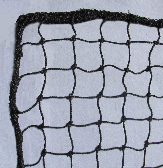 #42-Grade Barrier Netting High-Impact Barrier Netting; 1-3/4" Mesh Panels; Full Rope Border; In-Stock Nets 10', 12', and 14' High, and Up to 100' Long; Weather Resistant.