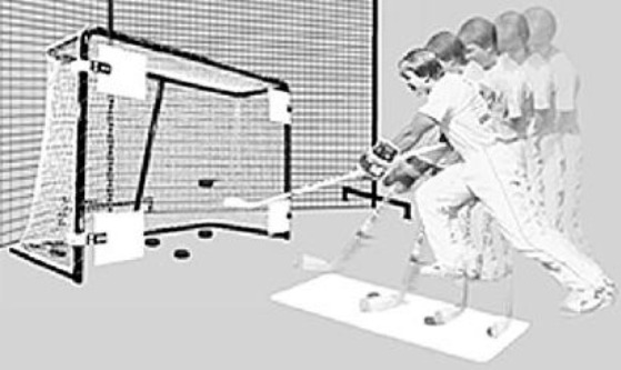 Hockey Shooting Platform 4’ x 2’ Hockey Shooting Platform, 1/4” Thick, Made of 100% Solid High-Density Polyethylene Resin; Smooth Surface; Natural White Color.